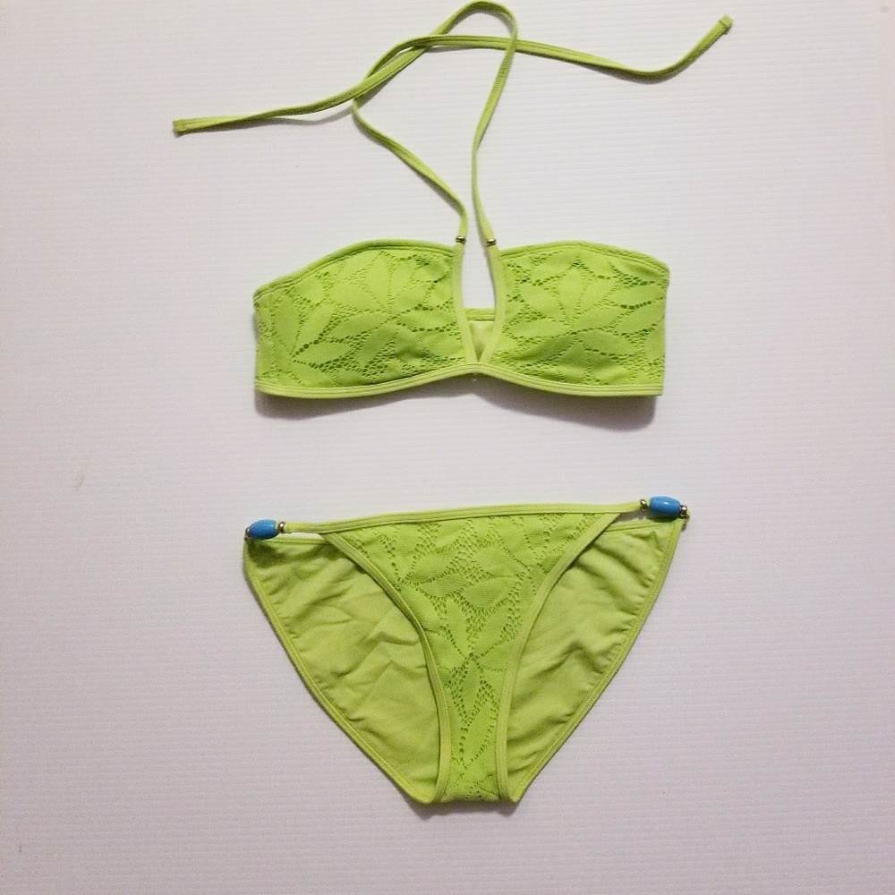 AERIE BIKINI NWOT, lime green